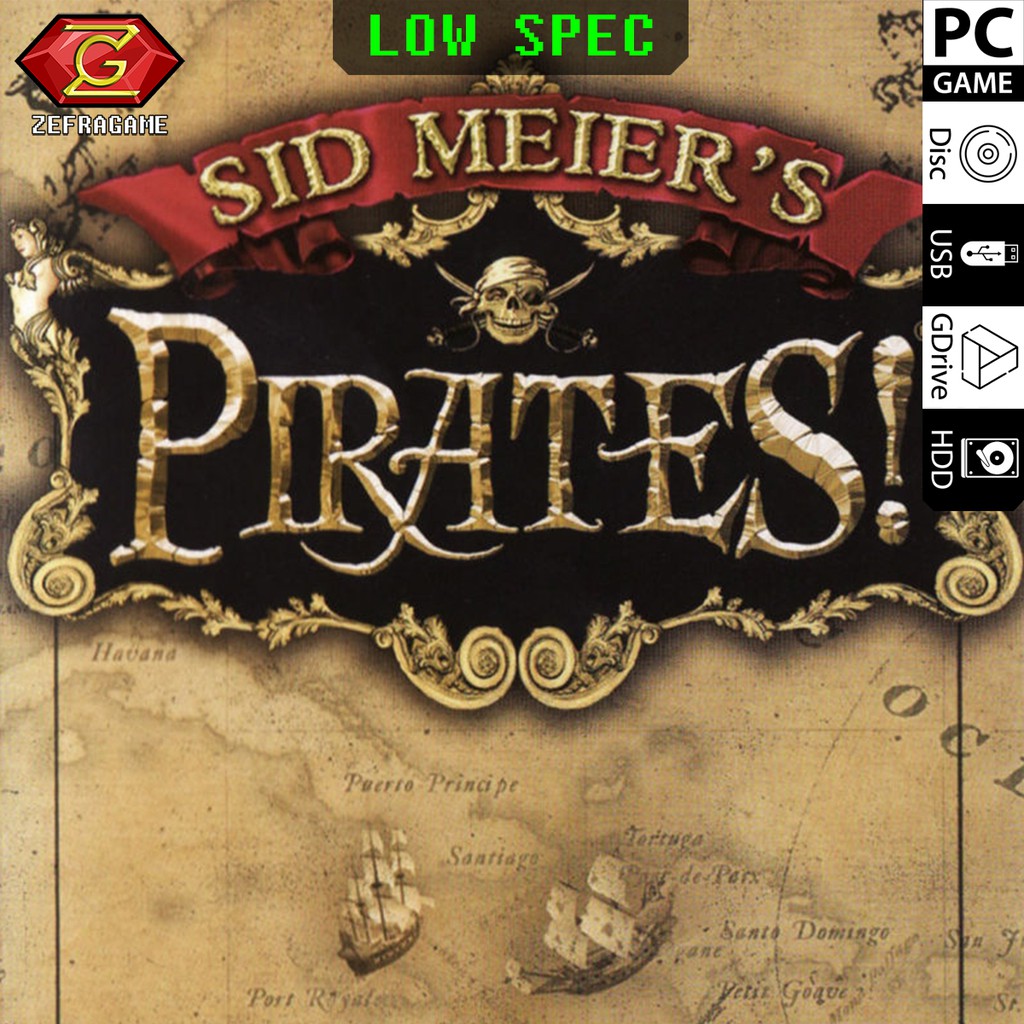 Jual Sid Meiers Pirates Gold Plus Classic PC Full Version/GAME PC GAME