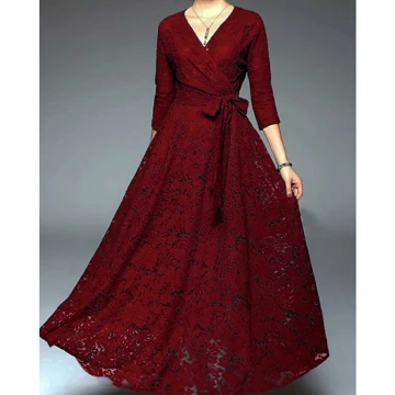 Mx Icha Brukat Import M L Xl Xxl 3Xl Mewah Dress Fashion Wanita Baju Pesta