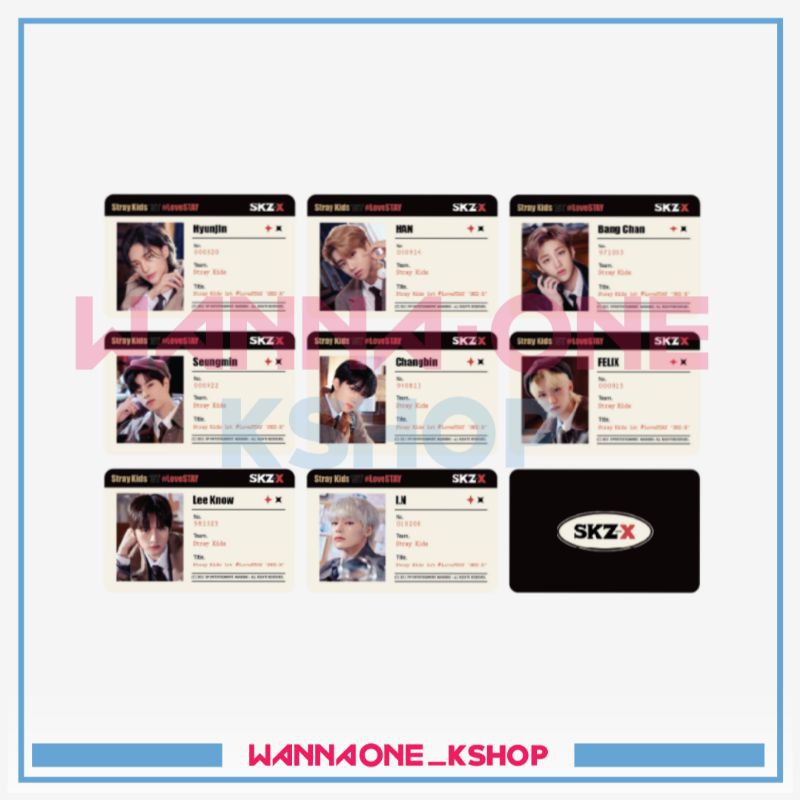 Jual ID card SKZ-X straykids photocard stray kids | Shopee Indonesia