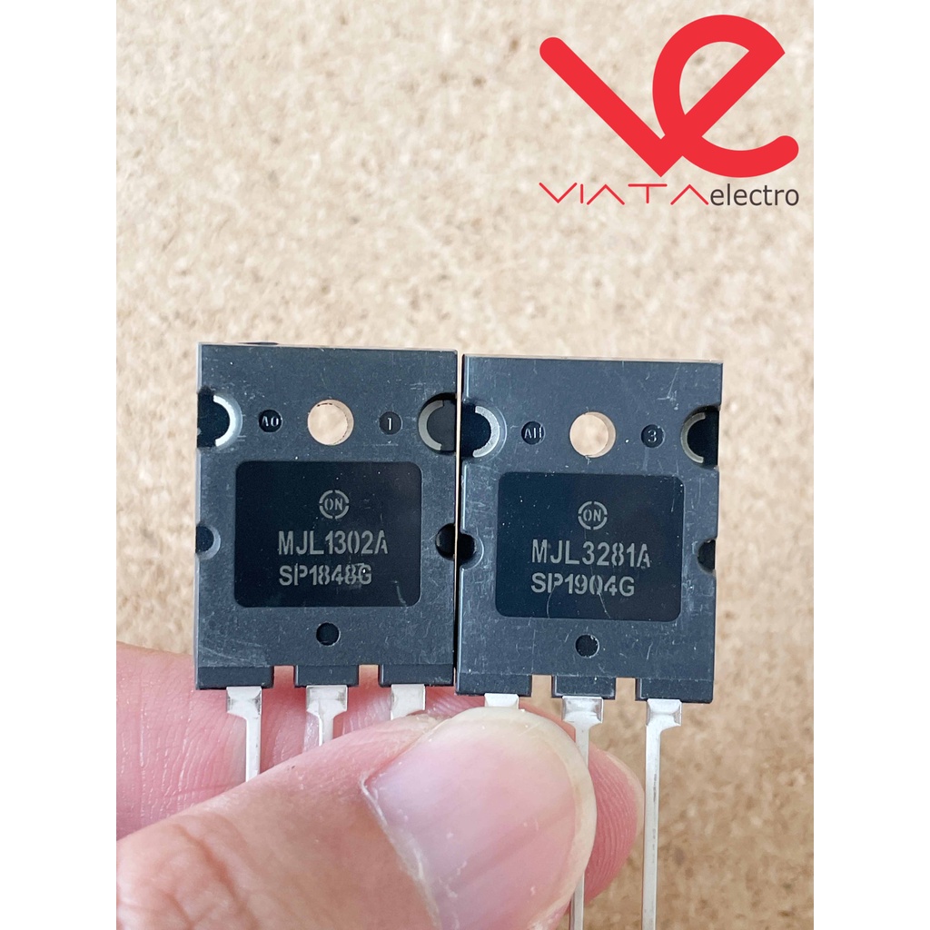 4PCS MJL1302A / MJL3281A Power Transistors – TO-264 (TO-3PL) – 2 Pairs