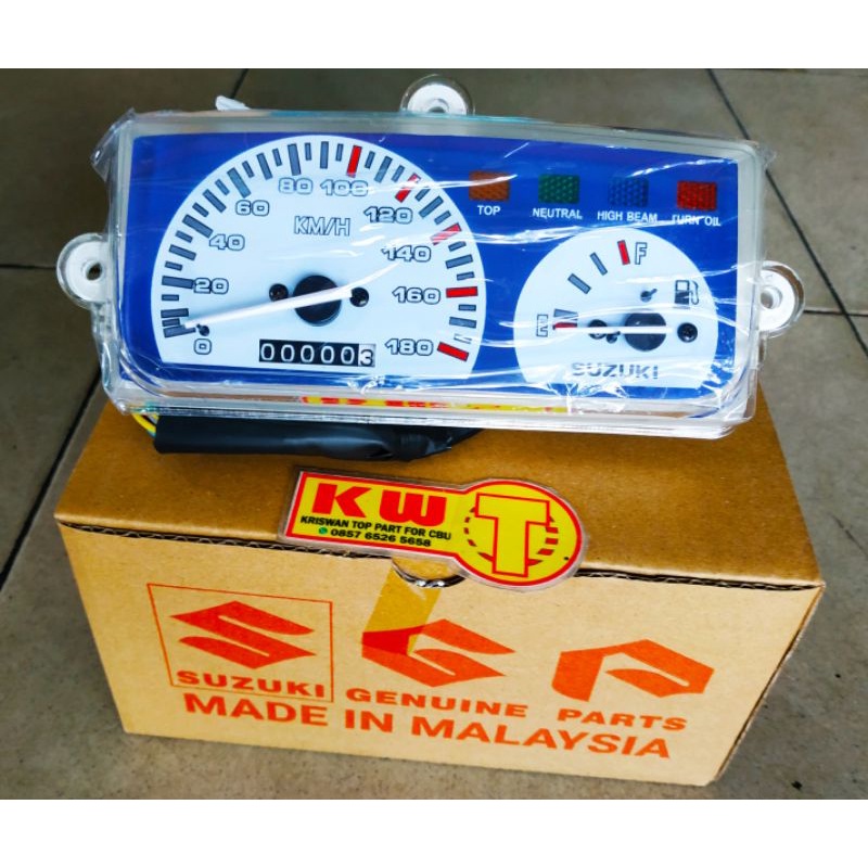 Jual speedometer Satria lumba biru spidometer satria lumba biru Made in ...