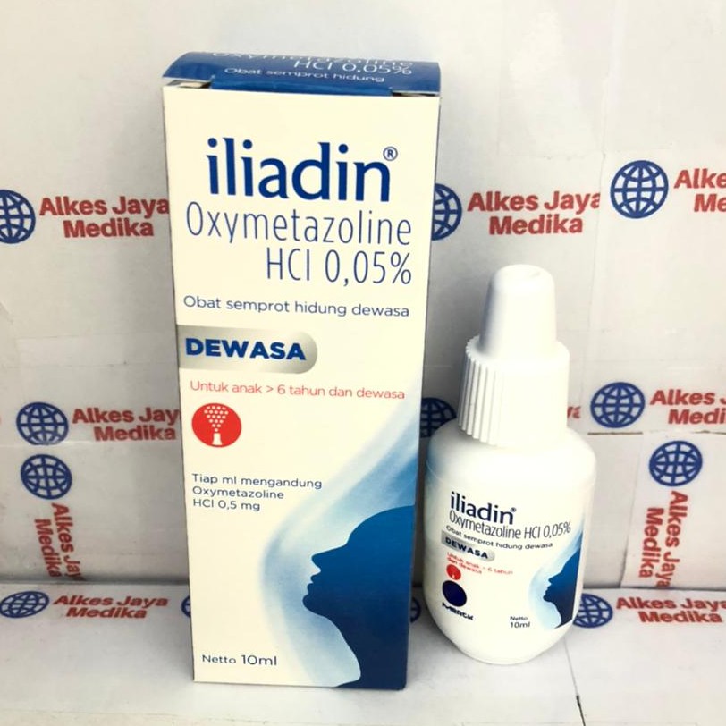 Jual Iliadin Dewasa 005 Nasal Spray 10ml Obat Semprot Hidung