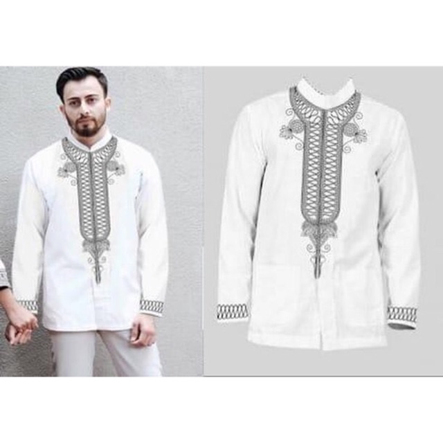 Jual JC- Koko Arabic / Baju Kemeja Koko Lebaran 2024 / Baju kemeja koko ...