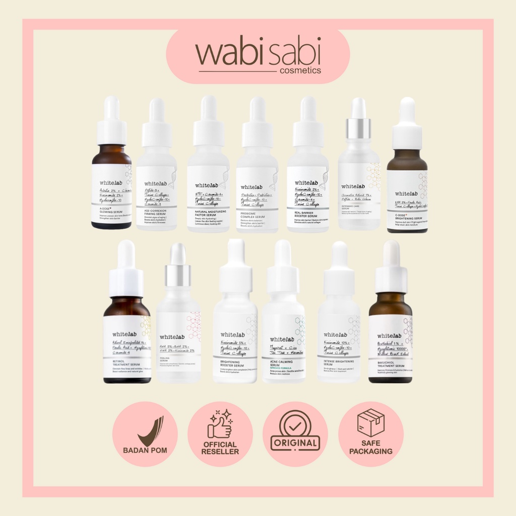 Jual WHITELAB - Acne Calming | Peeling serum| Intense Brightening ...