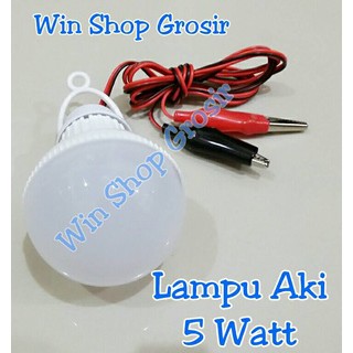 Jual Lampu Led Dc Aki Volt Watt Shopee Indonesia