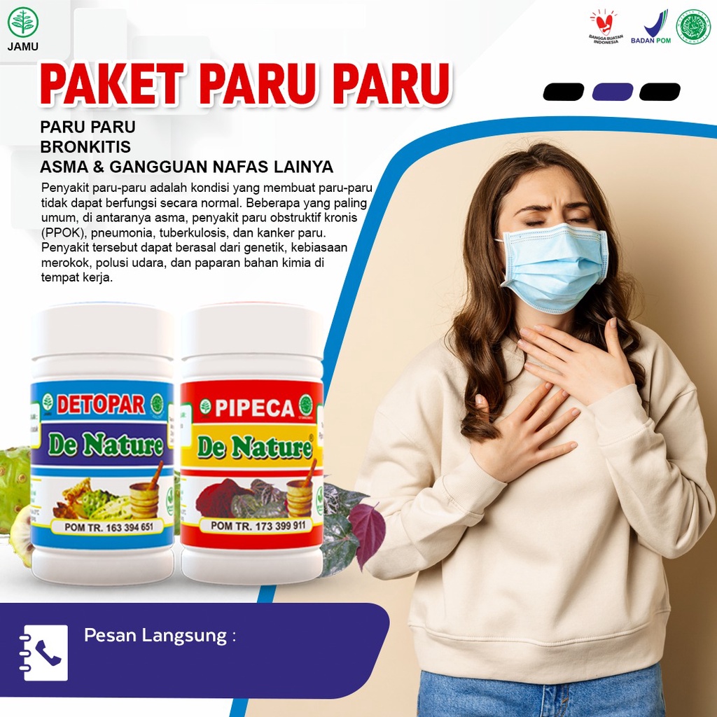 Jual OBAT Herbal PARU2/batuk menahun/Sesak Napas/Membersihkan paru paru ...