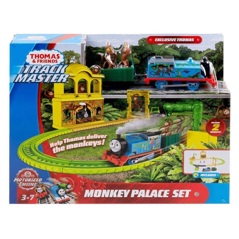 Jual TRACK MASTER Thomas Train Monkey Palace Set Mainan kereta