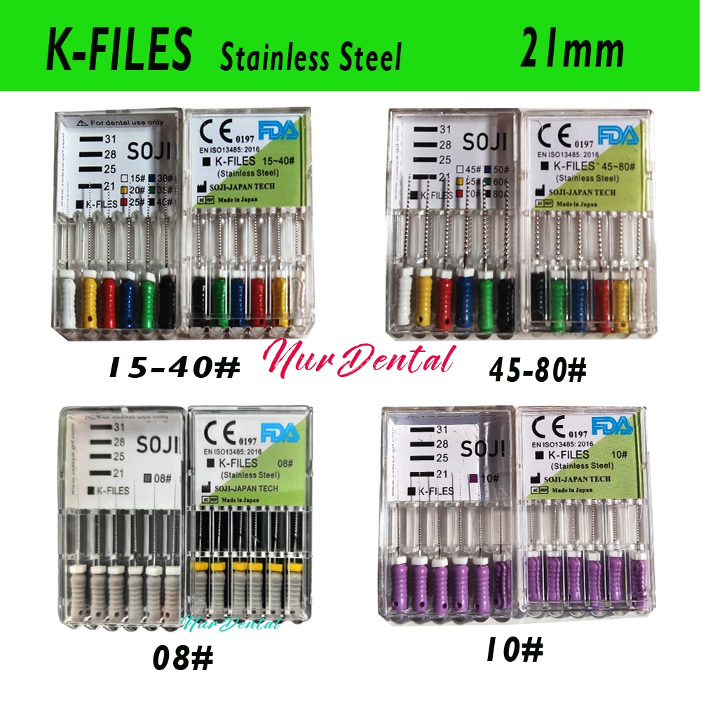 Jual Jarum k file kfile niti 21mm dan 25mm | Shopee Indonesia