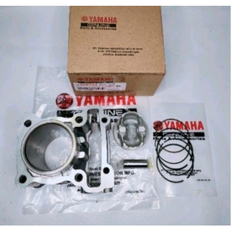 Jual BLOK SEHER KOMPLIT PISTON KIT RING SEHER AEROX 155 LEXI NMAX ...