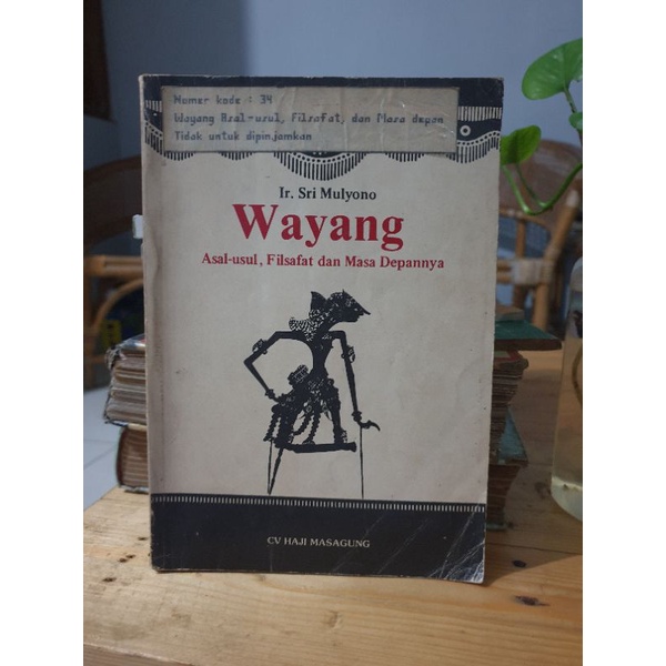 Jual Wayang : Asal Usul, Filsafat Dan Masa Depannya - Ir. Sri Mulyono ...