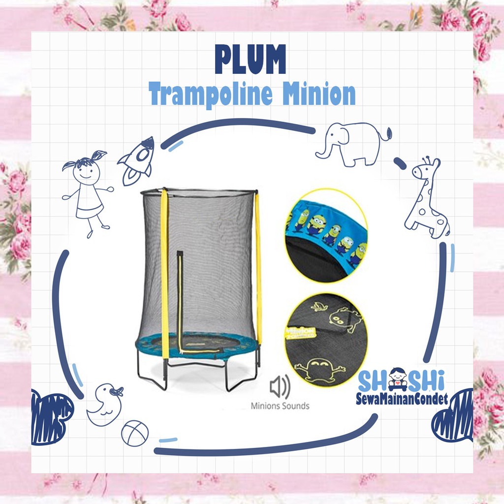 Jual Sewa Plum Trampoline Minion Shopee Indonesia