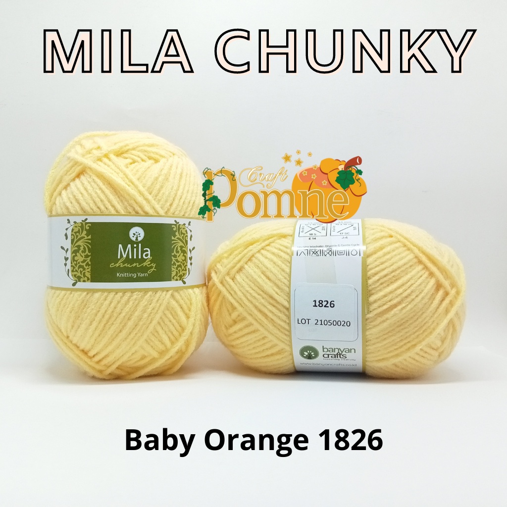 Jual Benang Rajut Mila Chunky Acrylic Braided Yarn Shopee Indonesia