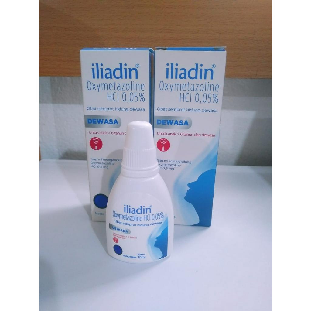 Jual Iliadin Dewasa 0.05% Nasal Spray 10 ml | Shopee Indonesia
