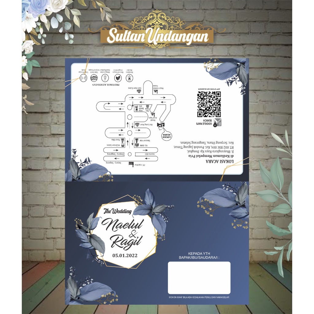 UNDANGAN KEKINIAN  Aesthetic Series, Rustic, Elegan, Simple & Murah