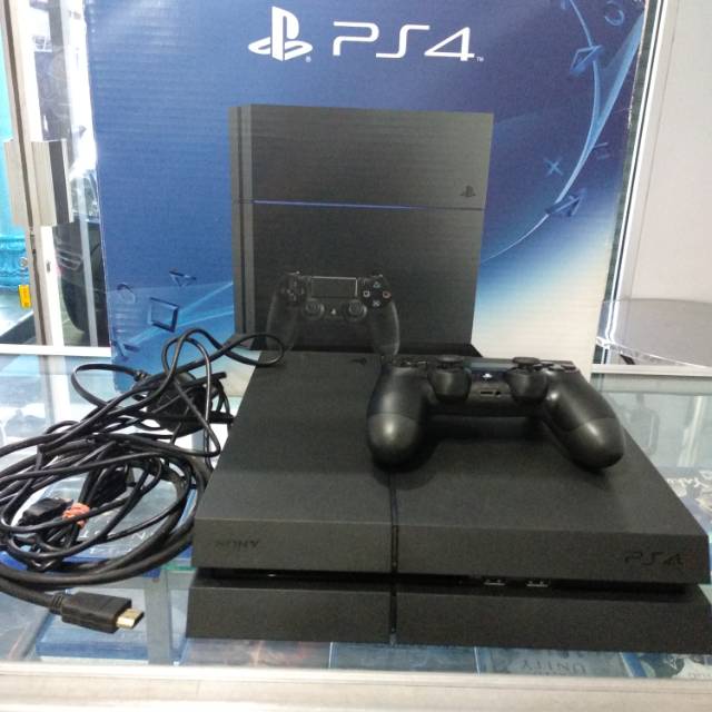 Jual PS 4 Fat 500gb Second Mulus Terawat ps4 unit konsol paket