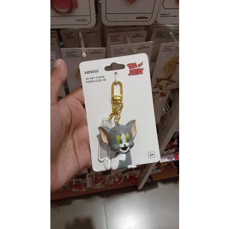 Jual Miniso X Tom Jerry 3D Key Chain | Shopee Indonesia