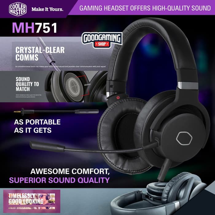 Jual CoolerMaster CM MH751 MH 751 GAMING HEADSET AG0722 Shopee