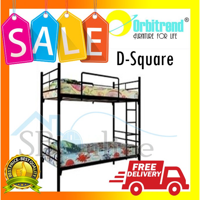 Jual Ranjang Susun Besi D-Square Orbitrend Harga Pabrik | Shopee Indonesia