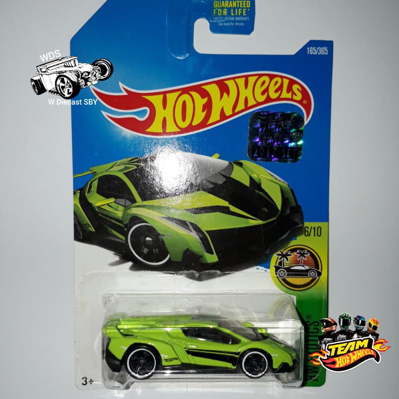 Hot wheels best sale lamborghini veneno green