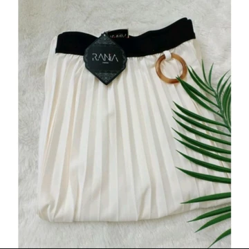 Rok Plisket RANIA ZR Dan Hi Fashion Variasi Ring Ban Pinggang