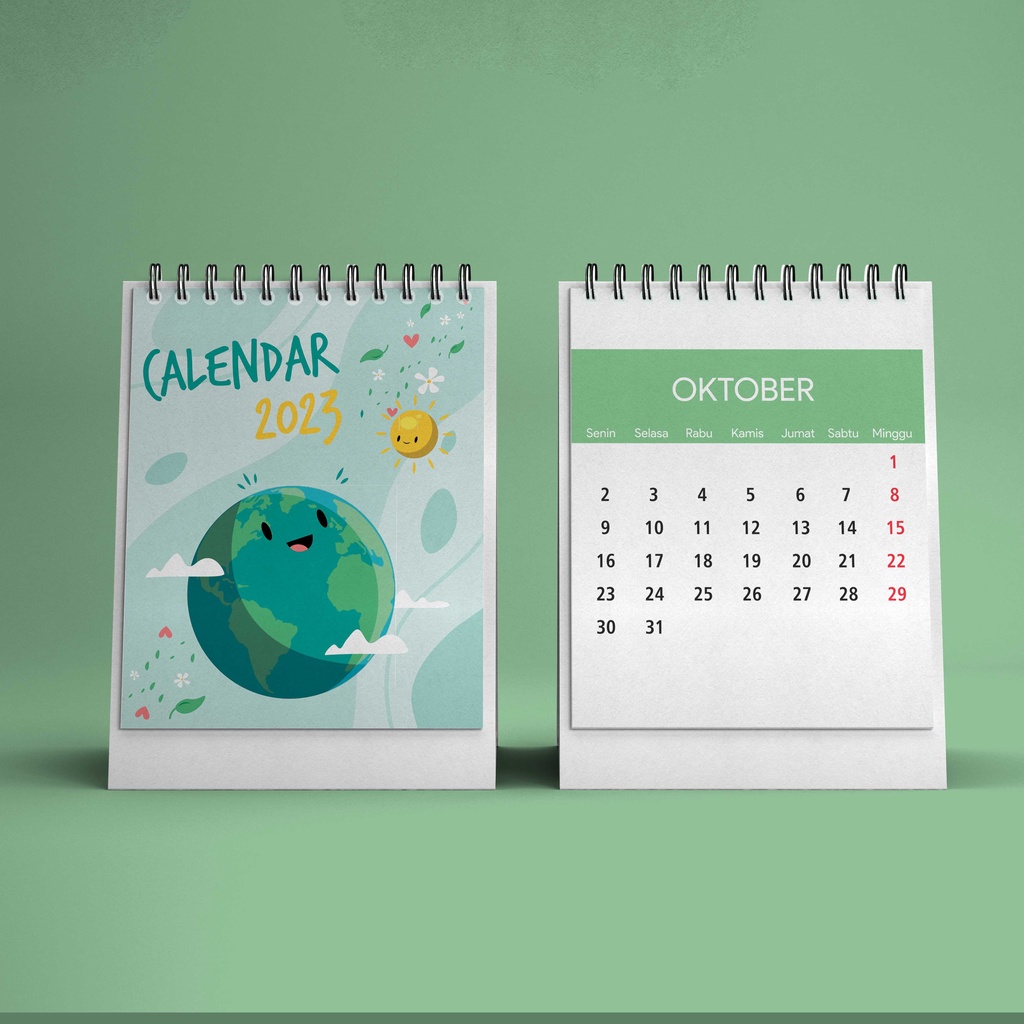 Jual MINI TABEL CALENDAR 2023/MINI CALENDAR 2023/KALENDER MINI 2023