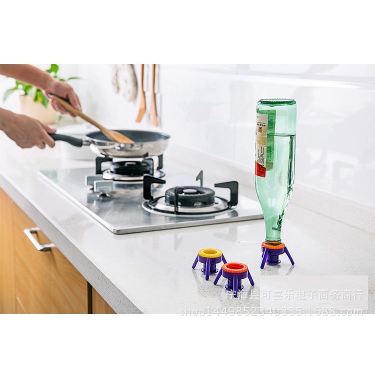 Jual Stand Kaki Tutup Botol Kecal Saos Sabun Madu Flip it Bottle