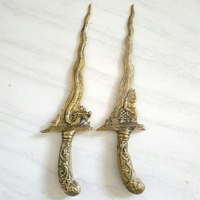 Jual Sepasang Keris Naga Semar Keris Nogo Sosro Asli Shopee Indonesia