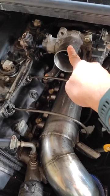 Jual Custom Intake Manifold Toyota Fortuner Hilux Innova Diesel 2KD 1KD ...