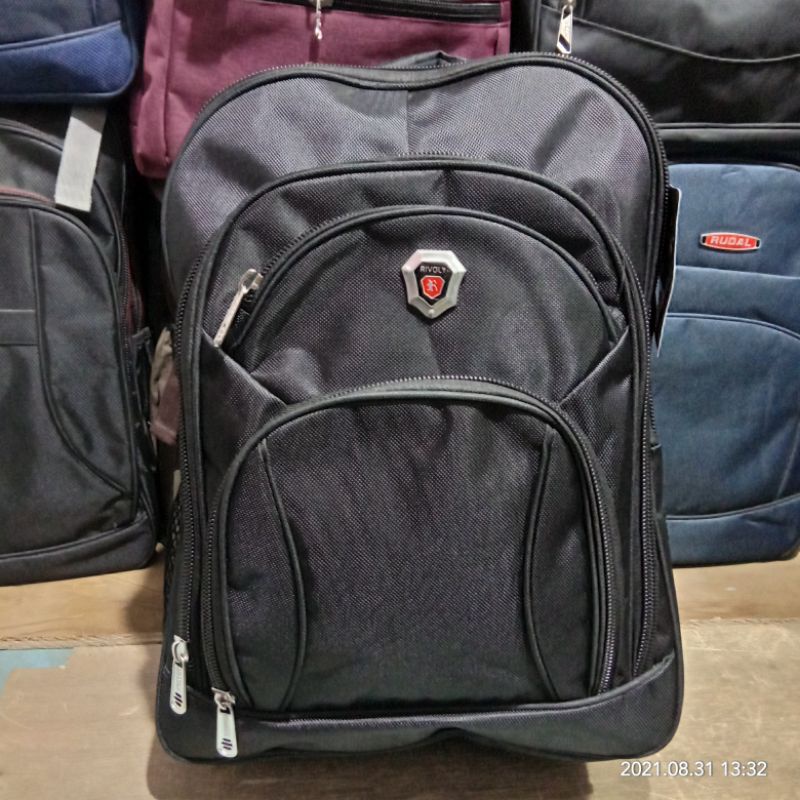 Jual RANSEL RIVOLY HITAM | Shopee Indonesia