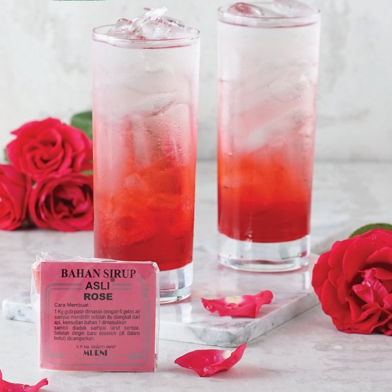 Jual ROSE / MAWAR - BAHAN SIRUP MURNI (GANDARASA MURNI) | Shopee Indonesia