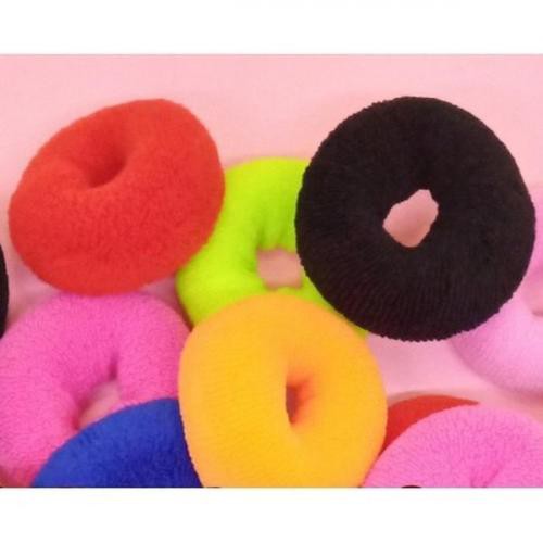 Jual TALI RAMBUT / IKAT RAMBUT 2 WARNA / POLOS | Shopee Indonesia