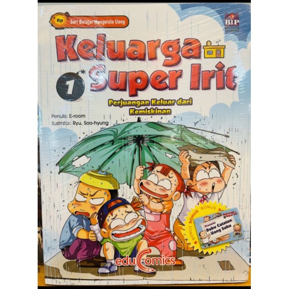 Jual Buku Komik Keluarga Super Irit Vol 1 Perjuangan Dari Kemiskinan