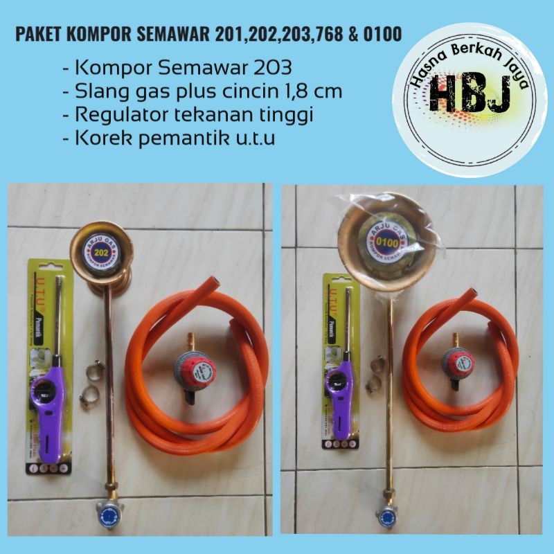 Jual Kompor Semawar Paket Kompor Joss Set Shopee