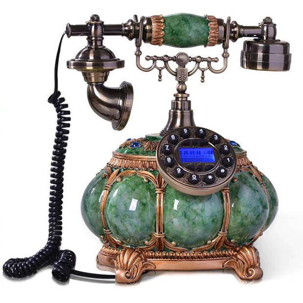 Jual Resin telefonos Retro Vintage Antique fixed Telephones landline ...