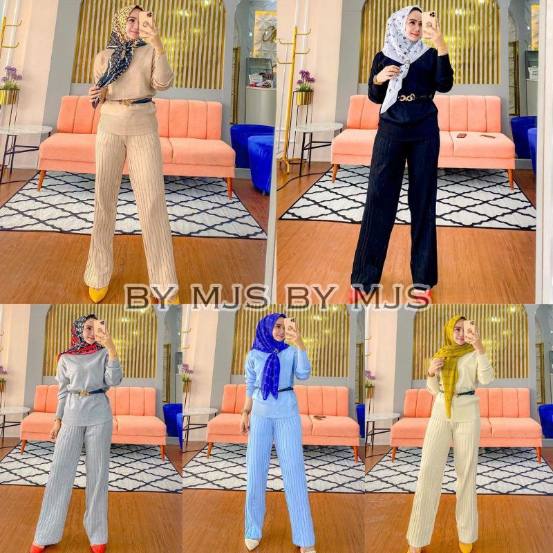 Jual READY STOCK!!! SET RAJUT MJS ORI IMPORT !!! REAL PICT | Shopee ...