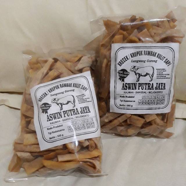 Jual [stik 1kg] Krupuk Krecek Rambak Jangek Dorokdok Stik Asli