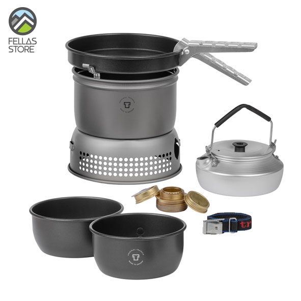 Trangia Spirituskoker, stormkoker, 25-5, ultralight aluminium compleet non- stick