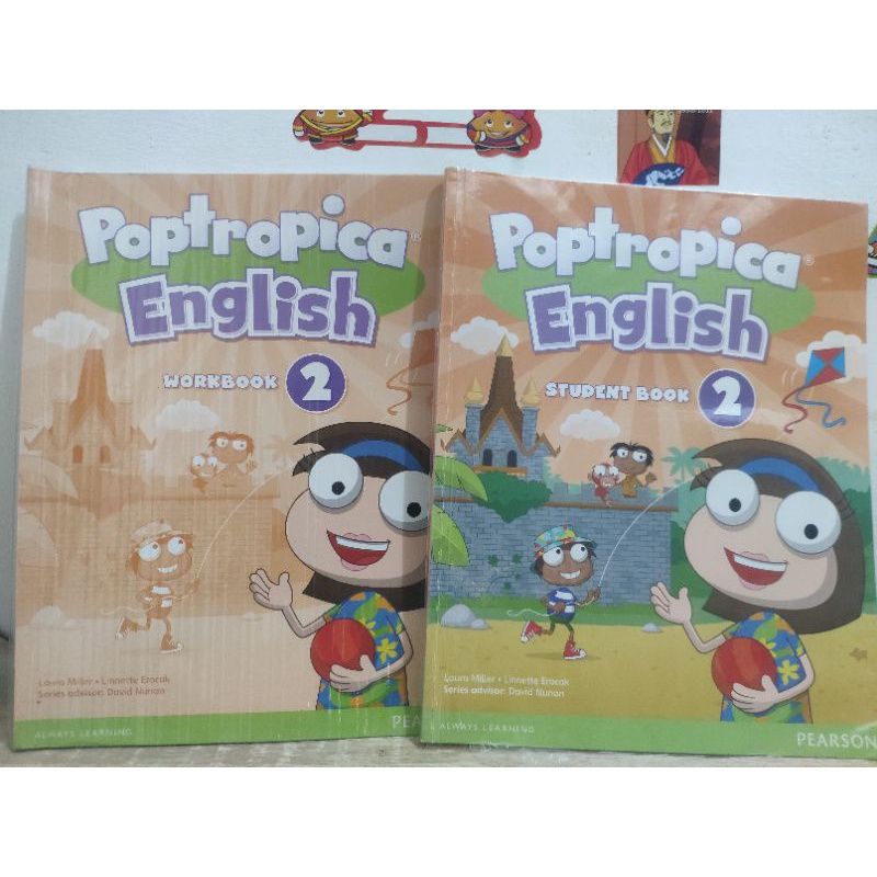 Jual POPTROPICA ENGLISH student book kelas 2 SD keluaran PEARSON ...
