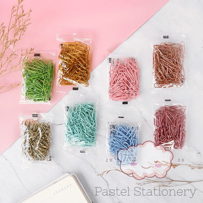 Jual Color Sprinkle Paper Clip Pack - Klip Warna Penjepit Kertas Lucu ...