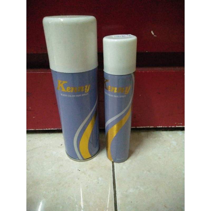 Jual Hair Spray Kenny warna black Shopee Indonesia