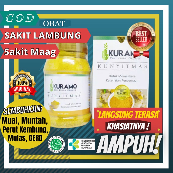 Jual OBAT HERBAL ASAM LAMBUNG MAGH MAAG GERD KRONIS KURAMO KUNYIT MAS ...