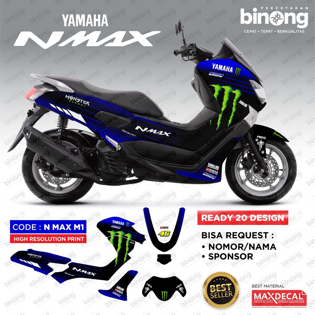 Jual Sticker Decal NMAX Full Body | Shopee Indonesia