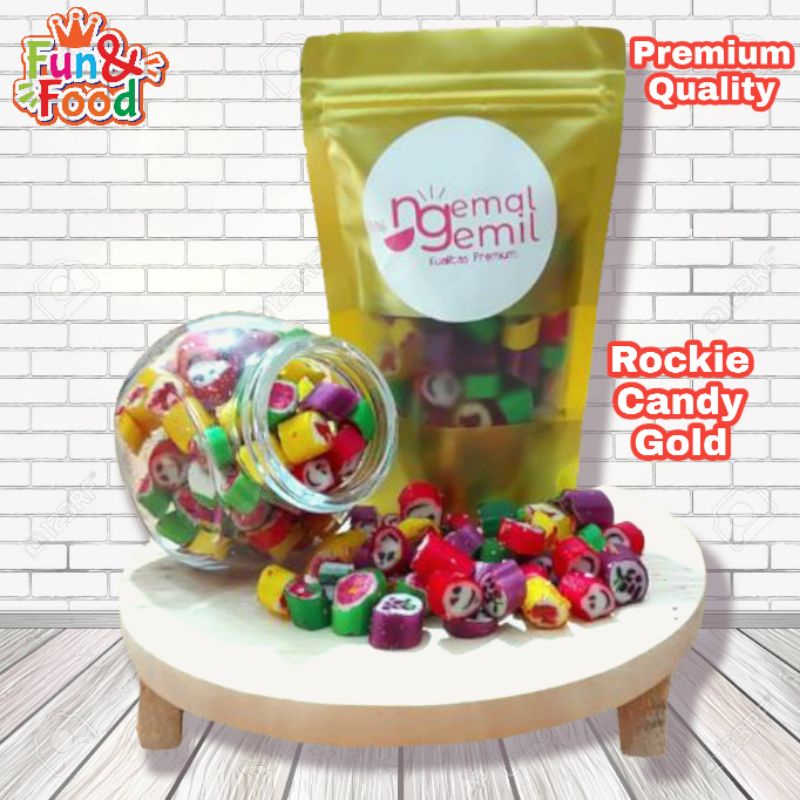 Jual Rockie Candy Rock Candy Sticky Candy Roll Candy Sushi Candy Permen Viral Permen 8928