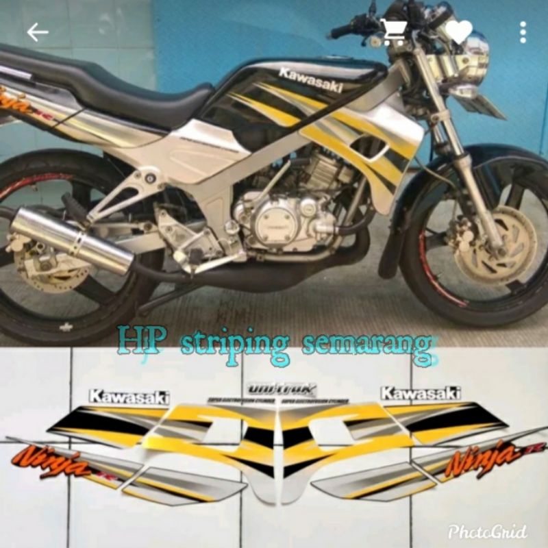 Jual Striping Ninja R kis th 2004 Hitam Shopee Indonesia