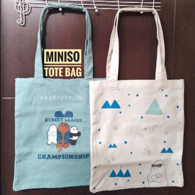 Jual Tote Bag Transparan Miniso Terbaru - Oct 2023