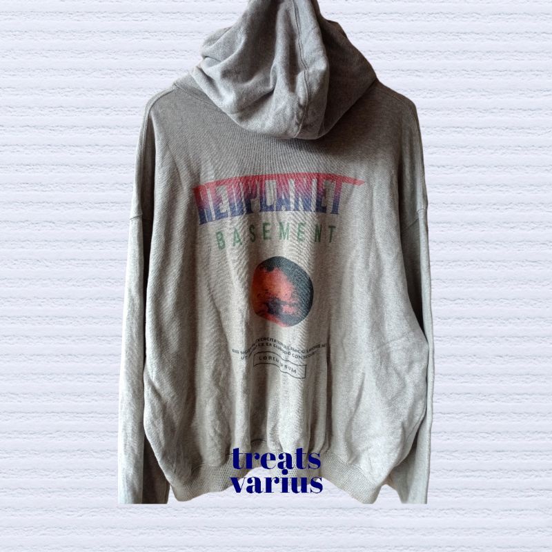 ONA Basement Red Planet Korean Hoodie