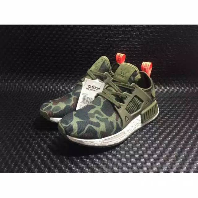 adidas gazelle silver green womens Adidas NMD Ultra Boost Camouflage Trainers main image 0