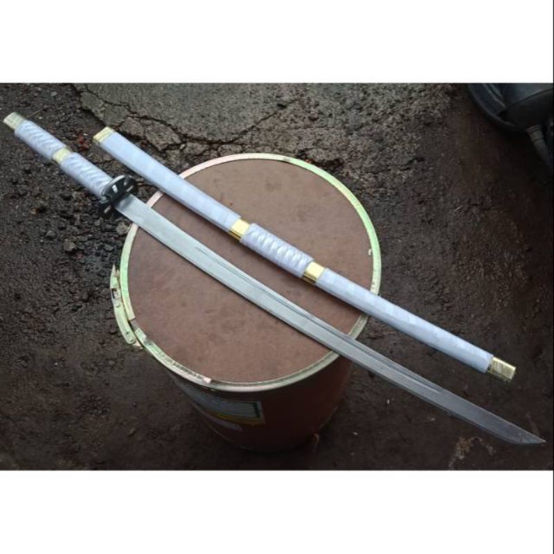 Jual Murah Banget Samuray Pedang Original Baja Samurai Meter Asli Baja Tajam Katana Asli