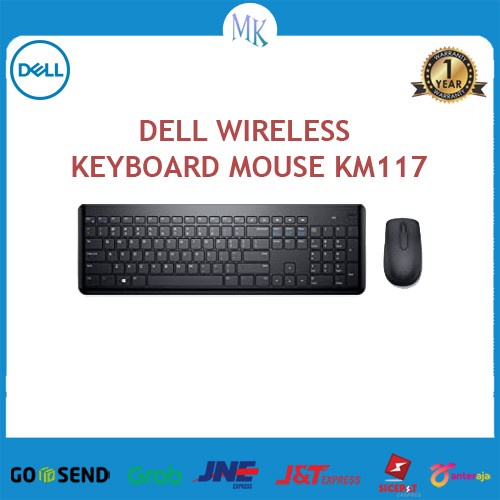 Jual Dell Wireless Keyboard and Mouse KM117 Shopee Indonesia