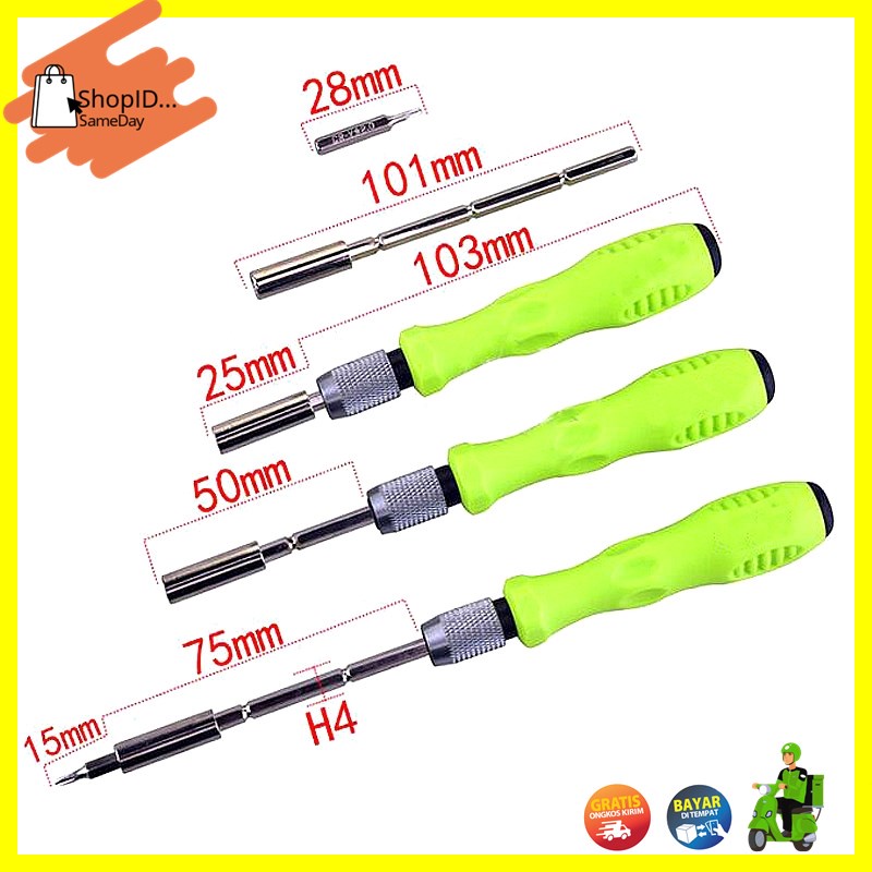 Jual Obeng 30 in 1 Magnetic Screwdrivers Repair Tool Kit for Smartphone ...